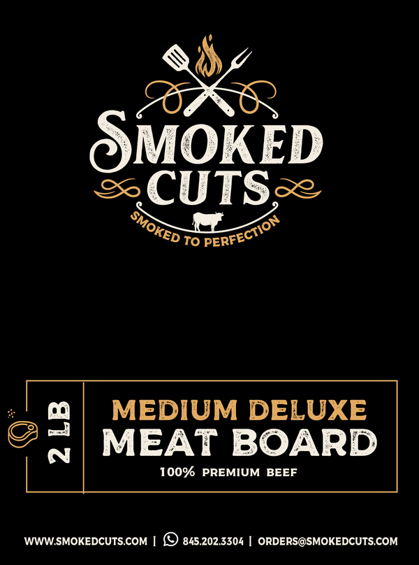 Medium Size Deluxe Meat Board 2LB