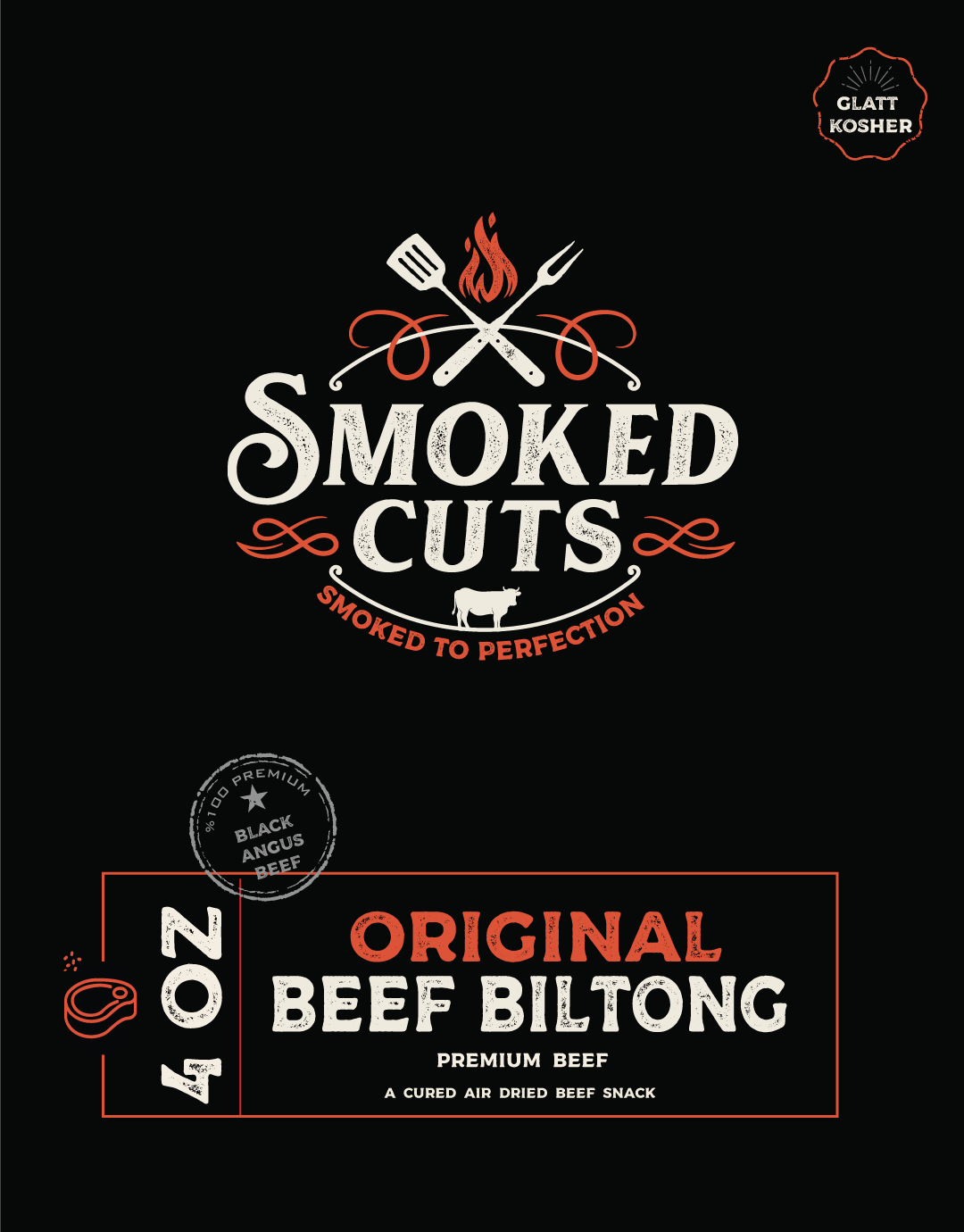 Original Flavor Beef Biltong – Smoked Cuts